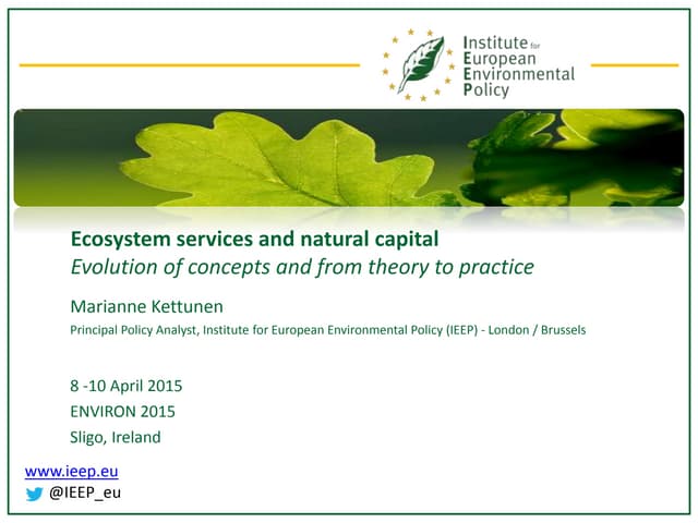 M kettunen environ_sligo april 2015