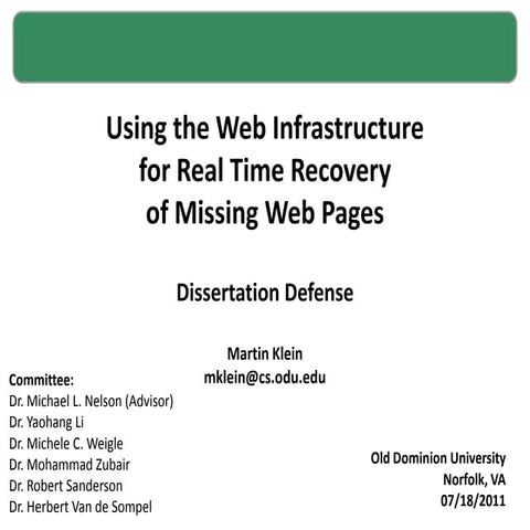 Dissertation Defense