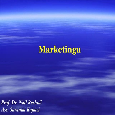 Marketing - Përmbledhje