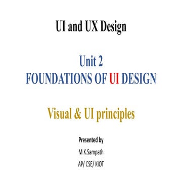 UI & UX DESIGN NOTES UNIT 1,2,3,4,5 DESI