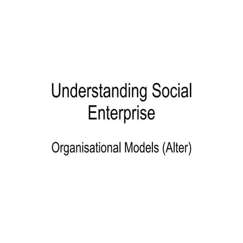 Mkt1019 understanding social enterprise organisational models-alter