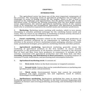 Agriculture Marketing (Mkt165) chap...