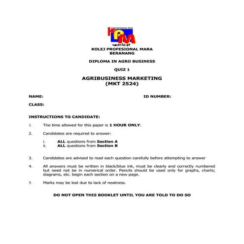 MKT2524 QUIZ1 Jan-Jun2012