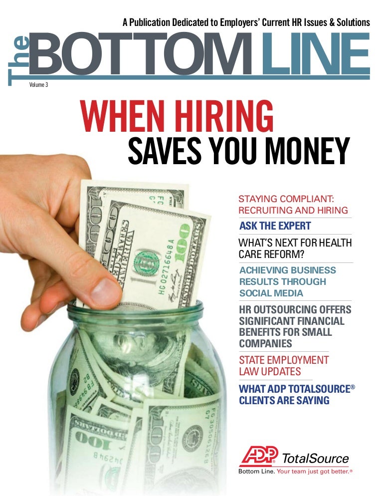 Vol 3 the bottom line magazine total source