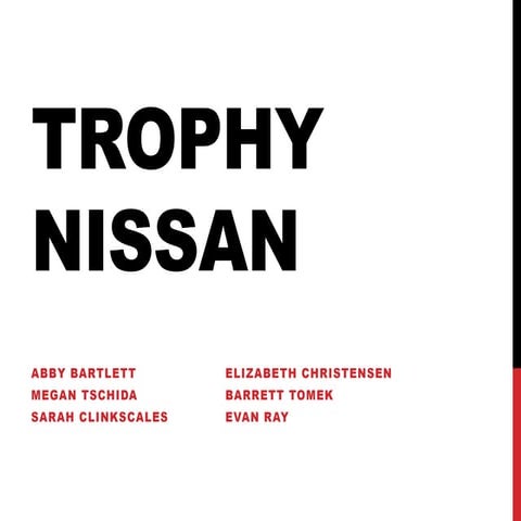 Nissan Advertising Procedures Campaign