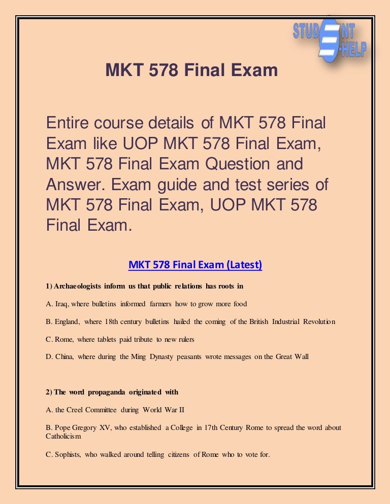 MKT-101 Testking | Maxtic