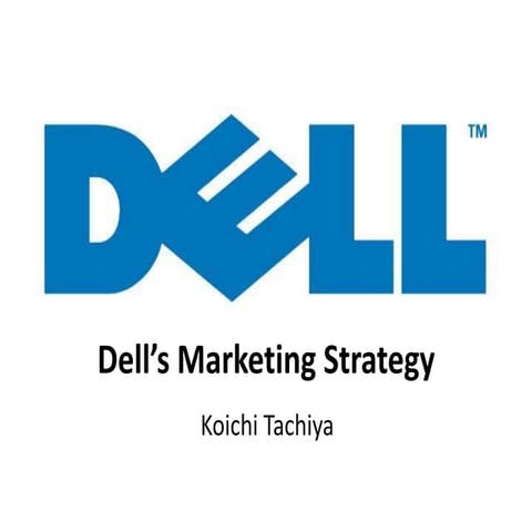 Dell's Marketing Strategy