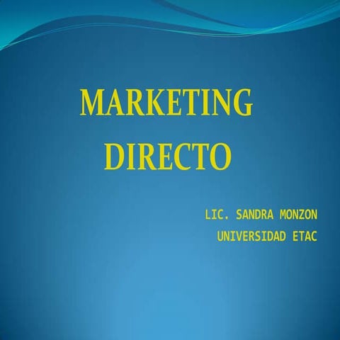 Mkt directa
