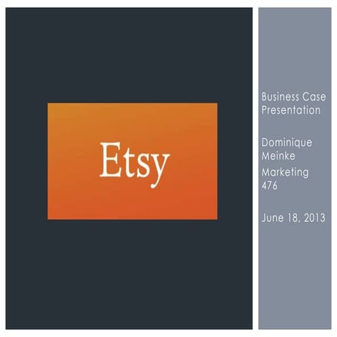 Mktg 476 business presentation