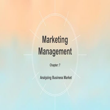 Analyzing Business Market