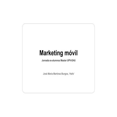 Marketing movil