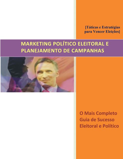Mkt político eleitoral e planejamen...