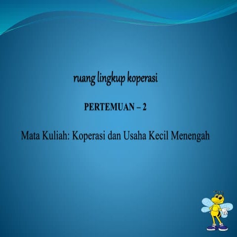 Manajemen Koperasi 2