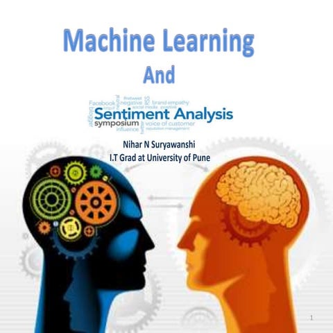 Sentiment Analysis Using Machine Learning | PPTX | Internet | Computing