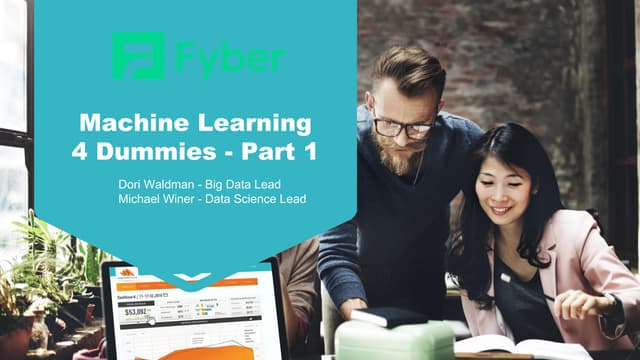 Machine Learning and Deep Learning 4 dummies 