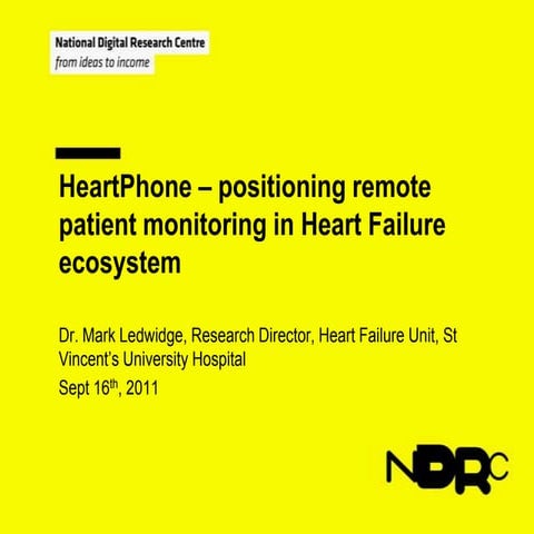 Mark Ledwidge - Heartbeat Trust