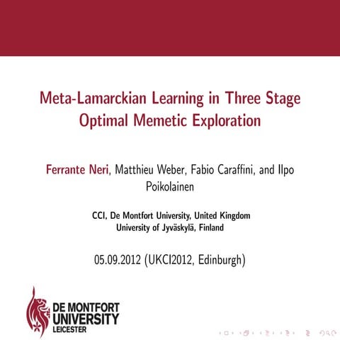 Meta-Lamarckian 3some algorithm for real-valued optimization