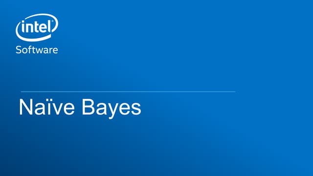 Ml4 naive bayes
