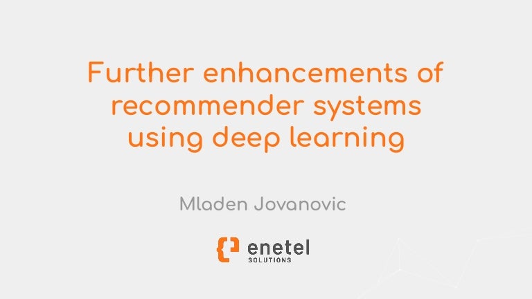 recommender systems using deep learning