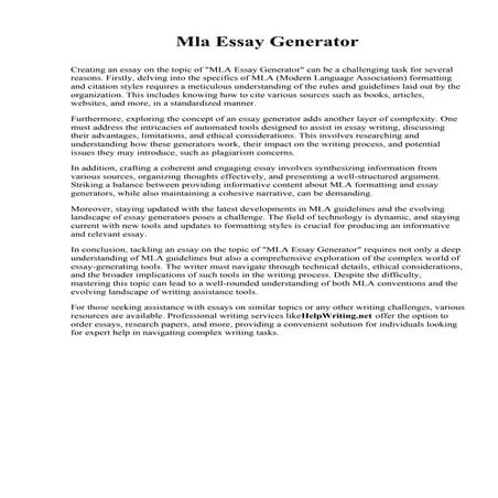 Mla Essay Generator.pdf