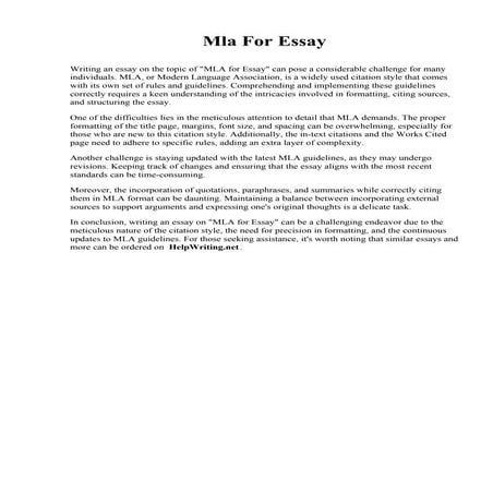Mla For Essay.pdf