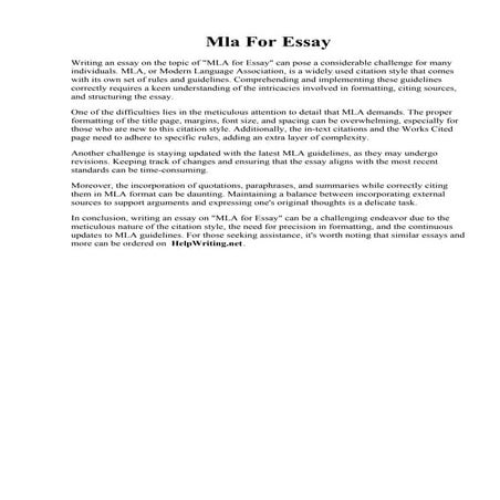Mla For Essay.pdf