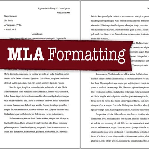 Mla format for science fair | DOC
