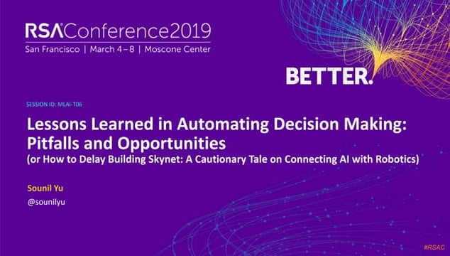 Lessons Learned in Automated Decision Making / How to Delay Building Skynet