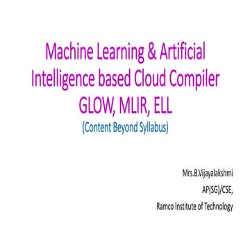 ML & AI based Cloud Compiler.pptx