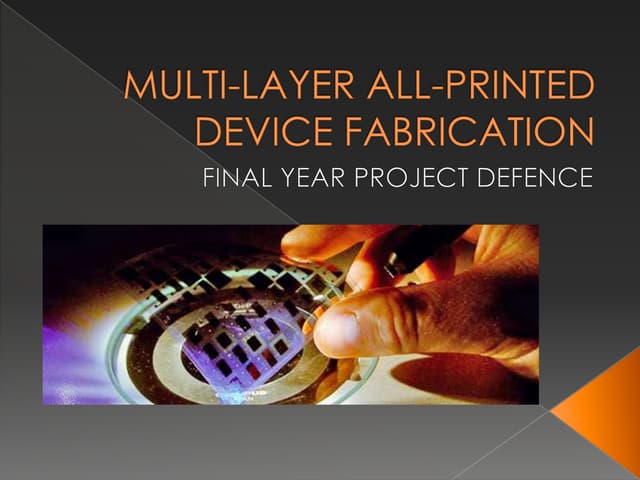 Flexible Electronics for Pakistan b...