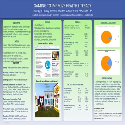 Gaming to Improve Health Literacy