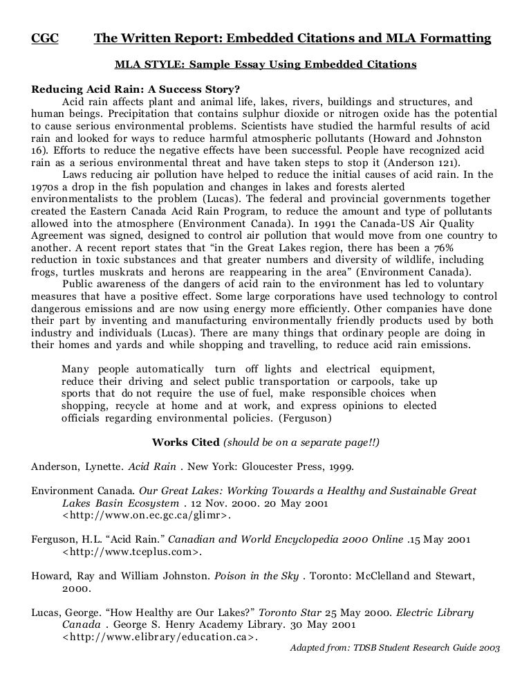 Mla sample paper doc image