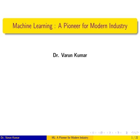 Automated Machine Learning | PPTX