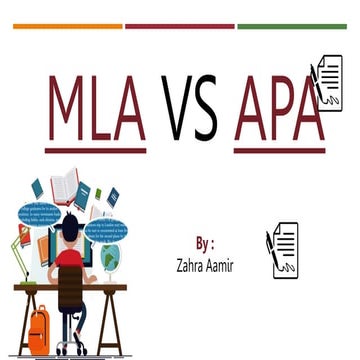 MLA VS APA.