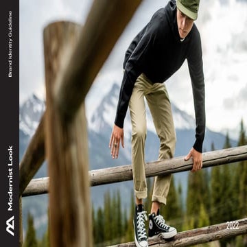 Modernist Look Brand Identity Guideline