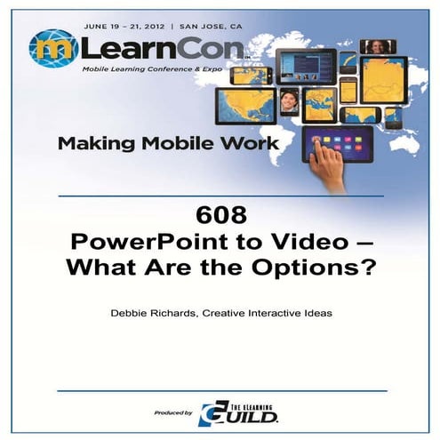PowerPoint to Video
