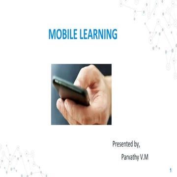 Mobile learning | PPTX