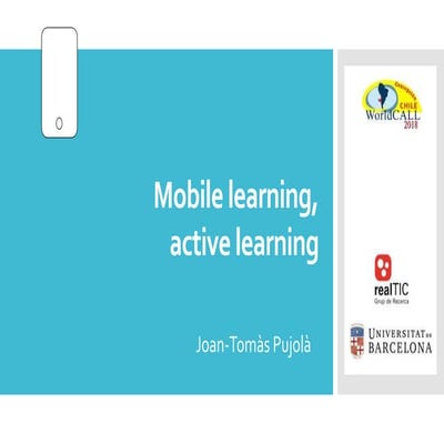 Mobile learning, active learning