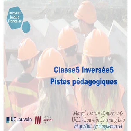 Classes inversées, Pistes pédagogiques