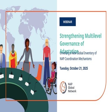 Strengthening Multilevel Governance of Adaptation: Unveiling a New Global Inv...