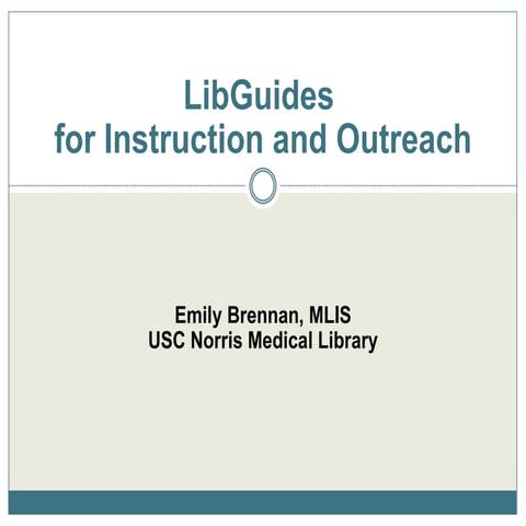 MLGSCA Joint Mtg: LibGuides