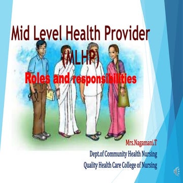 MLHP Roles and Responsibilities