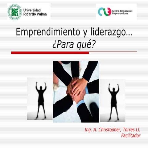 Liderazgo y Emprendimiento Christopher Torres