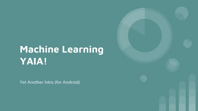 ML in Android