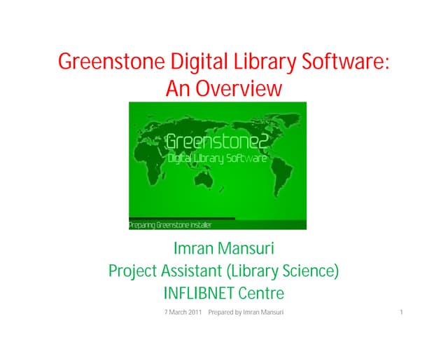 Greenstone Digital Library