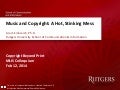 Music and Copyright: A Hot, Stinking Mess