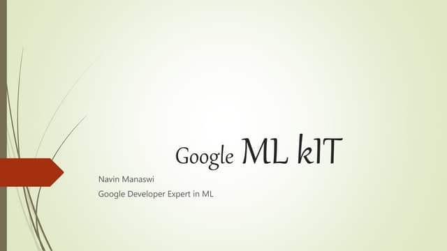 Google MLkit