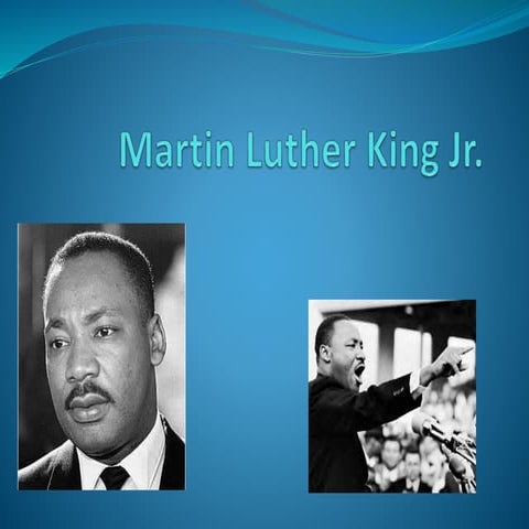Martin luther king | PPTX