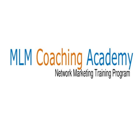 the Best MLM Network Marketing Academy…. Network Marketing Training program 
