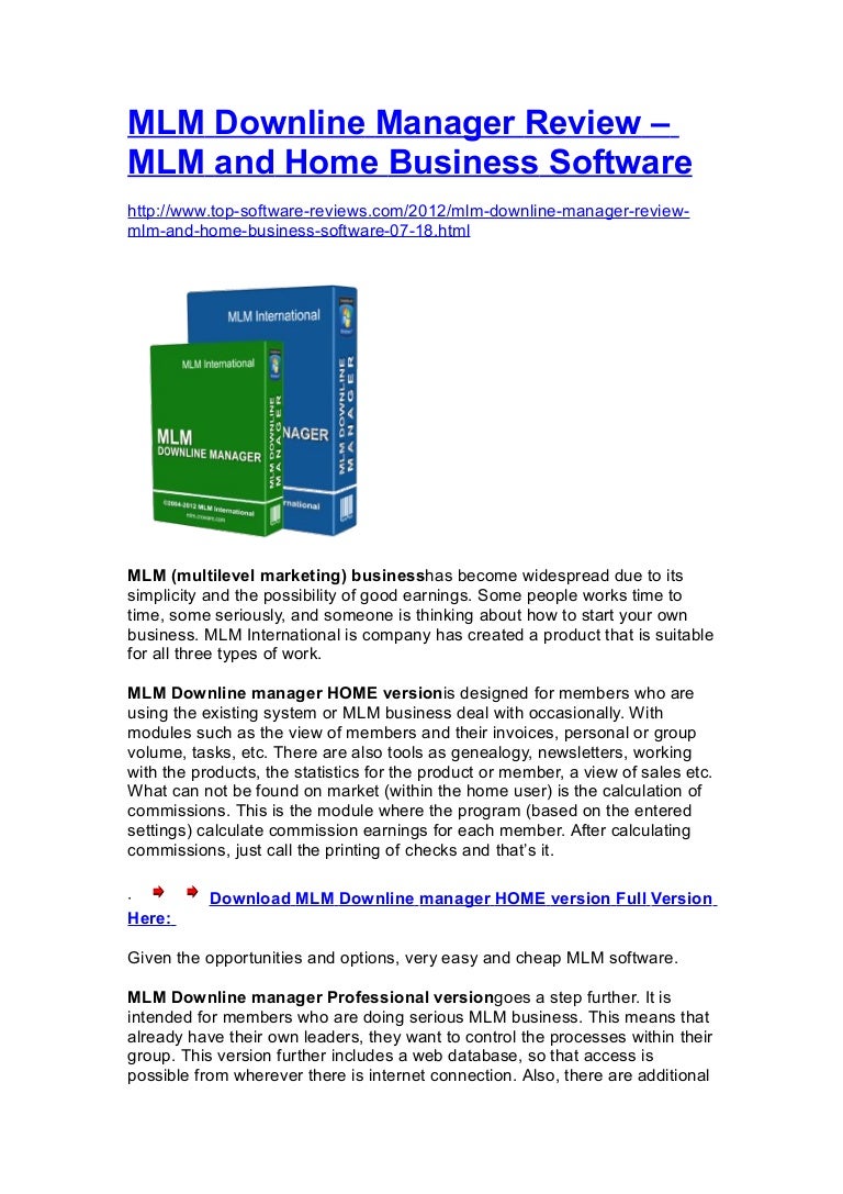 Best MLM Software